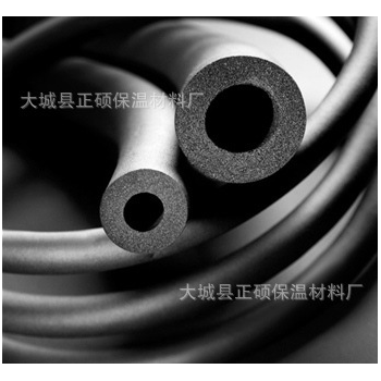 鋁箔自粘橡塑管 通風設備橡塑保溫管 黑色橡塑管