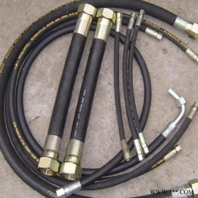 大合盛 高壓橡膠管 高壓鋼絲編織液壓管 工程機械液壓膠管 挖機液壓管路油管 河北膠管廠家
