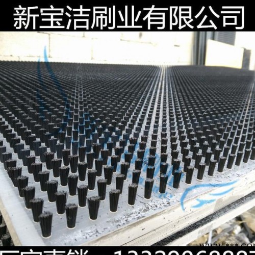 放物料PVC板刷 大型沖床毛刷板 尼龍板子毛刷 塑料板刷木質(zhì)