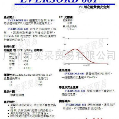 供應光穩定劑EV-681