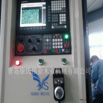 直銷櫥柜門加工中心，木工家具加工中心，高效率全自動真空吸塑機