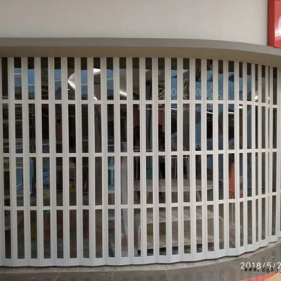 pvc折疊門  家用pvc折疊門 開放式廚房pvc折疊門 隔斷屏風折疊門定制