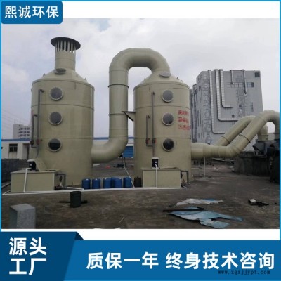 pp塔 pp噴淋塔廢氣處理 熙誠工業噴淋塔