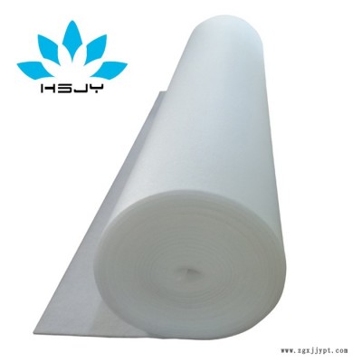 華思凈宇/HSJY生產G4初效過濾棉環保空氣過濾棉PET空氣無紡布 白色空氣過濾棉 低阻高效合成纖維