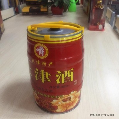 小款白酒桶外觀精致馬口鐵白酒桶信義廠家設計定做