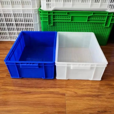 塑料箱470x350x170mm塑料周轉(zhuǎn)箱電子盒零件專(zhuān)用 陜西周轉(zhuǎn)塑料箱