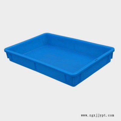 品質優良 使用壽命長 軒盛3號塑料淺盤 食品箱 水產養殖箱 儲物箱 周轉箱