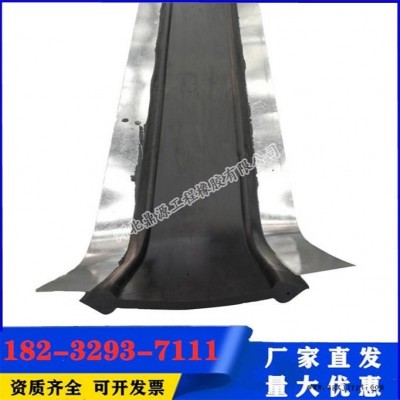 河北鼎源橡膠止水帶 300*8國標(biāo)651中埋止水帶 300*6鋼邊中孔橡膠止水帶