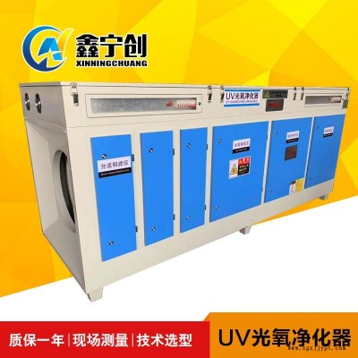 供應寧創光氧催化廢氣處理 噴漆房除味設備 工業環保凈化器