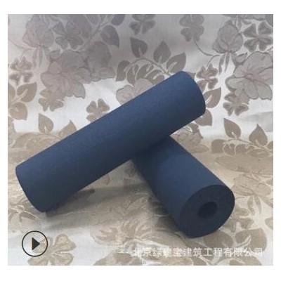 現貨批發b1級橡塑管 空調阻燃橡塑管 復合鋁箔背膠橡塑保溫