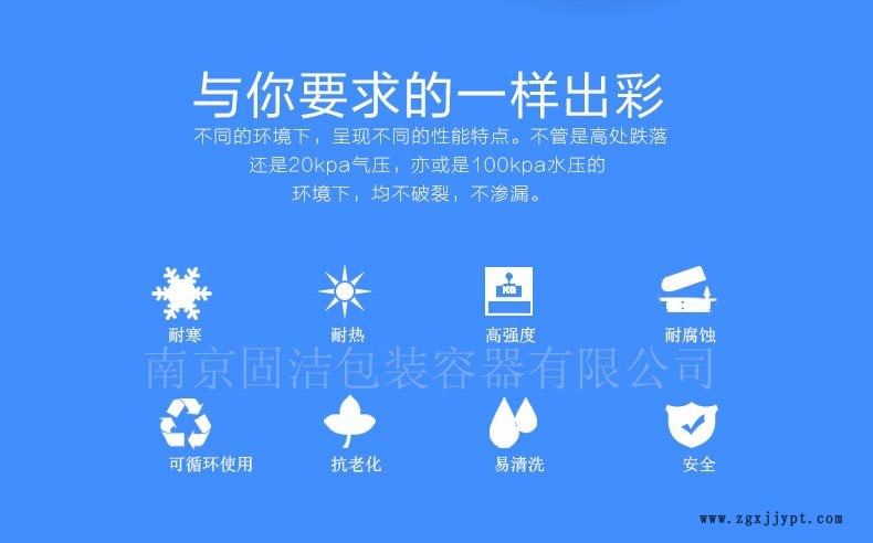 包裝桶廠家銷售8.5公斤雙環單色塑料桶/200l塑料桶示例圖3