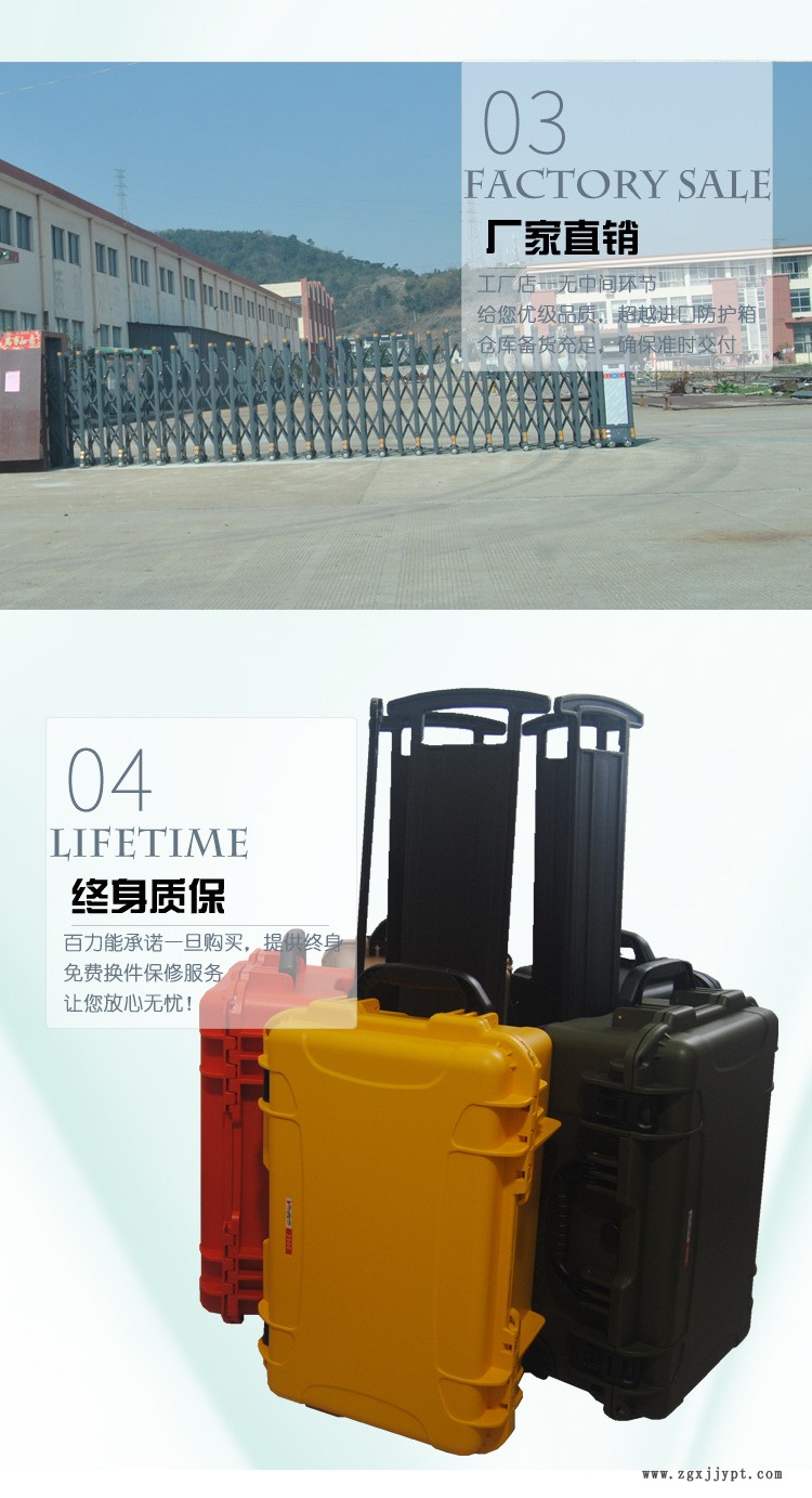 百力能3720海綿箱三防儀器設備保護防護箱儀器儀表攝影器材箱批發示例圖4