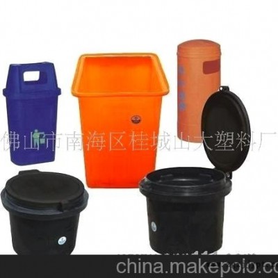 加工定制大型滾塑加工，環保垃圾桶，大型中空制品加工(圖)