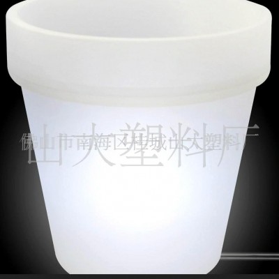 加工定制大型滾塑加工，滾塑燈箱花盆外殼，PE燈箱（環(huán)保）(圖)