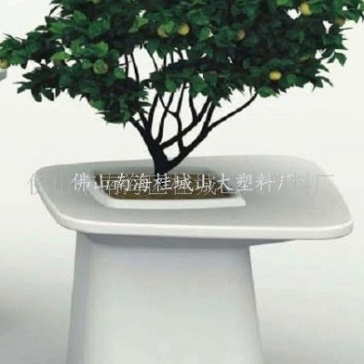 加工定制大型滾塑加工，滾塑花盆，PE花盆，裝飾花盆(圖)