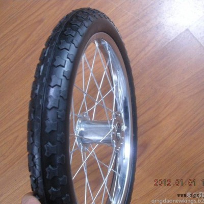 winners自行車輪胎 廠家低價出售16x1.95 PU發泡輪子 輪胎 實心輪 工具車輪 手推車輪子