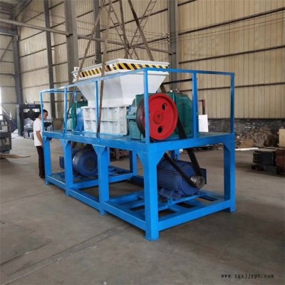 金屬電路板粉碎機 豐茂剪切式輪胎雙軸撕碎機輪胎管材破碎機廠家