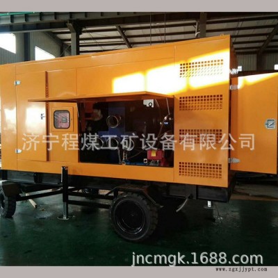 消防用水移動泵抽水機(jī)安全防護(hù)設(shè)備大型四輪式輪胎自行走時污水泵