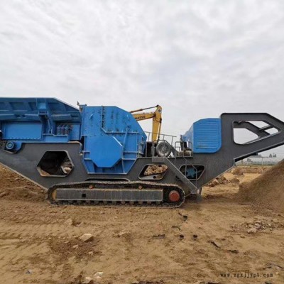 邦隆廠家直供履帶式移動破碎機 輪胎式移動破碎站 移動制砂機 產量大粒型好 支持定制