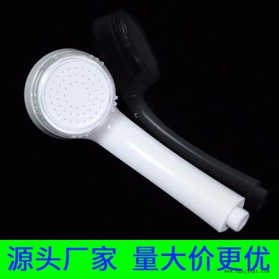 ABS白色塑料花灑手噴 增壓拆洗花灑 酒店旅館防摔噴頭淋浴頭批發