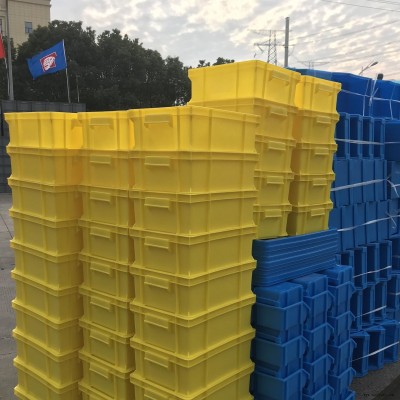 大量批發上海物豪塑料320寬箱顏色多規格全 塑料儀表箱 加厚加固塑料周轉箱 耐摔可堆式 上海廠家