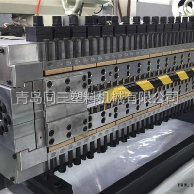 pp塑料中空板生產線-中空板生產線-同三塑機(圖)