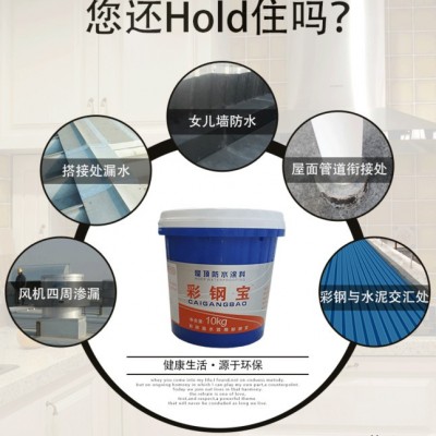 彩鋼瓦防水 彩鋼翻新漆 屋面防水，彩鋼防水，縫制聚酯布樹脂 純丙乳 顏料 SBS卷材聚酯布 化纖 純料 鋼構(gòu)房