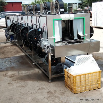 義康牌XKJ-4000型 風(fēng)干式洗筐機(jī)  塑料托盤(pán)清洗機(jī)   垃圾桶清洗機(jī)  料桶清洗機(jī)