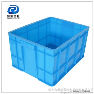 山東鼎瑞塑料周轉箱餐具消毒箱 /周轉箱批發/藍色加厚加蓋子塑料周轉箱儲物箱