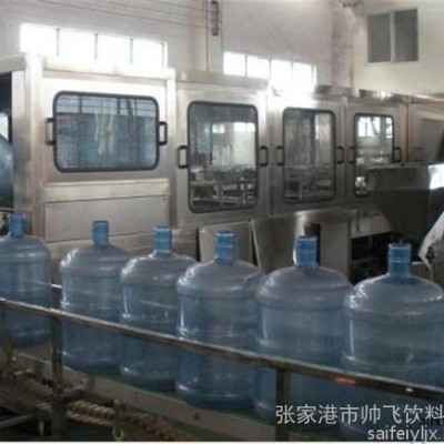 大桶五加侖生產線 五加侖灌裝機 純凈水灌裝機
