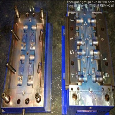 浙江黃巖模具制造廠家設計自行車反光鏡支架模具 注塑工藝加工山地車塑膠件模具整套磨具進口模具鋼