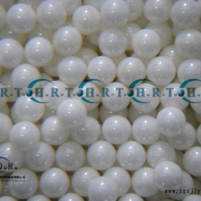 供應廣東鋼球廠（紅潤泰鋼球）G10級POM材質白色塑料球0.8---2mm（POM塑料球）