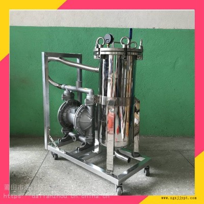 膠粘劑反應釜過濾器 膠黏劑灌裝過濾機 去除雜質顆粒用