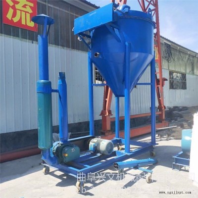興文XWPL-250型噸包炭黑自動(dòng)裝罐氣力輸送機(jī)自吸式無(wú)揚(yáng)塵真空輸送機(jī)粉煤灰裝車機(jī)