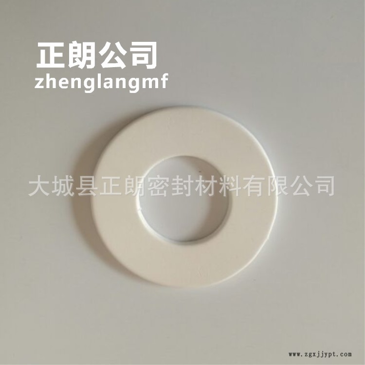 廠家直銷軟質膨體聚四氟乙烯墊片3mm厚膨化四氟密封圈可定做示例圖2