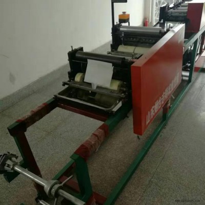 煙臺志明牌機械手點數(shù)自動水果制袋機