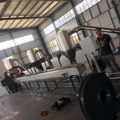 電纜料顆粒設備生產線,65/150雙階機組擠出機