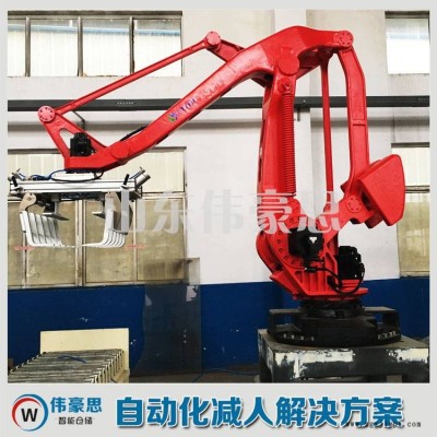 工業鹽自動碼垛機械手 機器人碼垛機工作范圍